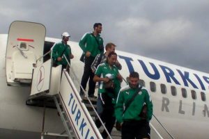 Bursaspor Sivas'ta soğuk havayla karşılaştı