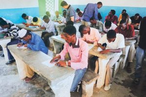 Somalili gen&ccedil;lerin umut sınavı