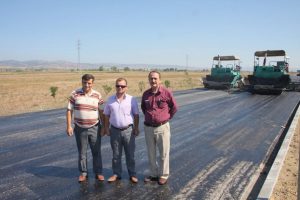 Bursa-Yenişehir duble yolunu son r&ouml;tuş