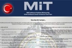 MİT'ten sıradışı kariyer ilanı
