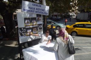 Gemlik'te cam işleme kursu