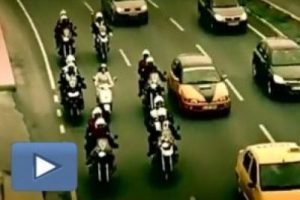 Motosikletli polis timleri