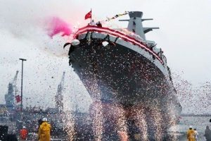 İlk milli savaş gemimiz hizmete giriyor