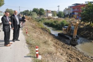 Bedre deresi ıslah ediliyor