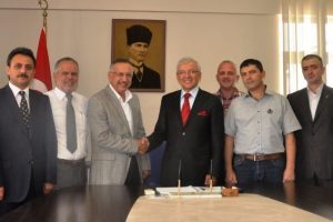 İTSO'dan kaymakama hayırlı olsun ziyaret
