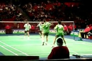 Bu ma&ccedil;ın kazananı yok... İnanılmaz badminton ma&ccedil;ı!