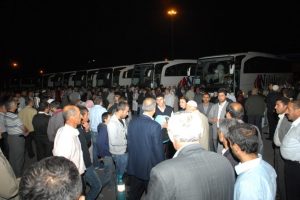 Bursalı hacı kafilesi yola &ccedil;ıktı