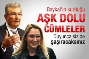 Baykal'dan aşk dolu c&uuml;mleler