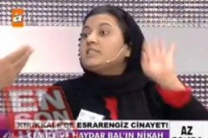 Canlı yayında &ouml;yle bir tehditte bulundu ki