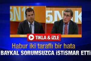 Hasan Cemal: Habur iki taraflı bir hata