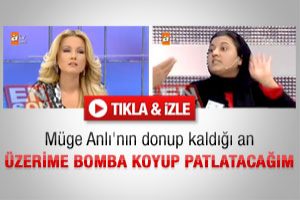 Canlı yayında &ouml;yle bir tehdit savurdu ki