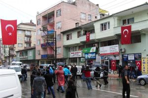 Gemlik'te olaysız g&ouml;steri