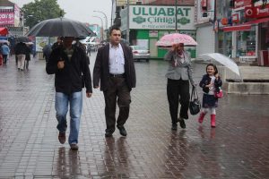 Bursa'da sağanak yağmur