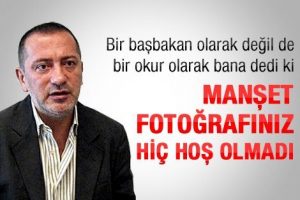 Başbakan'dan Altaylı'ya: Keşke basmasaydınız o fotoğrafı
