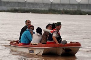 Antalya'da sel faciasının ilk g&ouml;r&uuml;t&uuml;leri