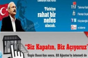 CHP'nin internet sitesine siber saldırı