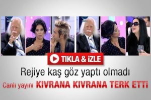 Meral Taşbaş canlı yayında &ccedil;iş molası verdi