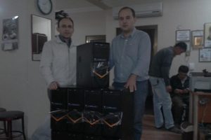 Harmancık esnafından y&uuml;ksek okulu destek