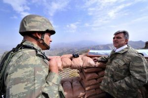 Başkomutan G&uuml;l'&uuml;n sıfır noktasında ikinci g&uuml;n&uuml;