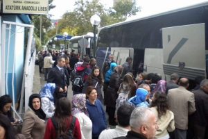 Bursa'da Cumhuriyet eğitim gezileri başladı