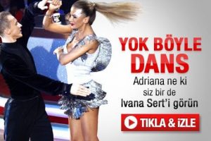 Yok B&ouml;yle Dans'ta Ivana Sert r&uuml;zgarı
