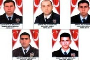 Şehit polisler t&ouml;renle uğurlandı