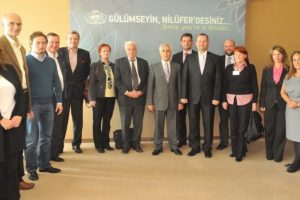 Alman heyet yatırım i&ccedil;in Nil&uuml;fer'de
