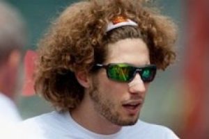 Moto GP'de feci kaza