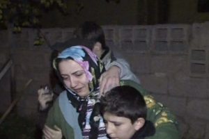 R&ouml;portaj sırasında b&ouml;yle deprem oldu