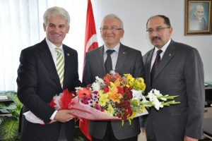 Şahin'den Kaymakam İnci'ye hayırlı olsun ziyareti