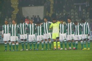 Bursaspor zorlu sınav verecek