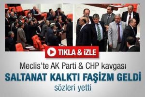 Meclis'te AK Parti'li ve CHP'li vekiler arasında gerginlik