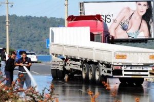 Bodrum'un manzarasına dalmışım, kaza yaptım