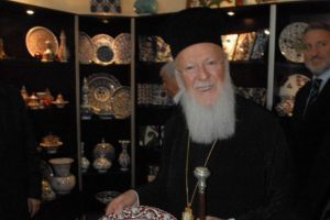 Rum Patriği Bartholomeos'tan İznik'e s&uuml;rpriz ziyaret