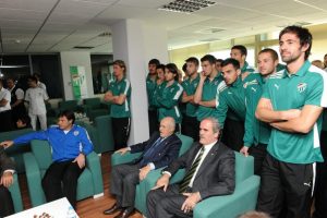B&uuml;y&uuml;kşehir Belediyesi Stadyumu'nun animasyonuna Bursaspor hayran kaldı