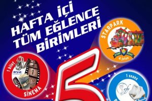 As Merkez Outlet'te 5 liraya eğlence