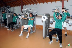 Bursaspor salonda kondisyon depoladı