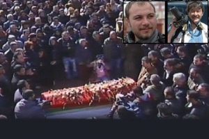 Cem ve  Sebahattin son yolculuğuna uğurlanıyor