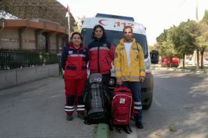 Bursa UMKE n&ouml;bet değişimi i&ccedil;in Van'a gitti
