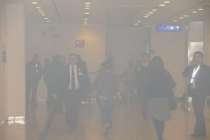 Atat&uuml;rk Havalimanı'nda yangın &ccedil;ıktı