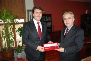 Yılmaz'dan D&uuml;ndar'a veda ziyareti