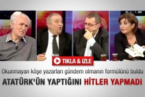 Canlı yayında Dersim tartışması: "Hitler bunu yapmazdı"
