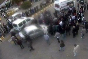 Feci kazayı MOBESE saniye saniye kaydetti