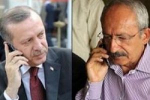 Kılı&ccedil;daroğlu'ndan Erdoğan'a ge&ccedil;miş olsun telefonu