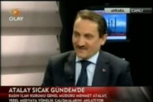 Mehmet Atalay: İnternet medyası yasası yolda