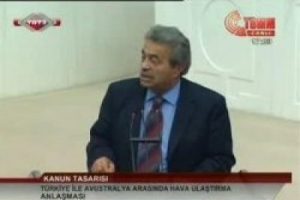 Tunceli vekili TBMM Başkanı'nı sinirlendirdi