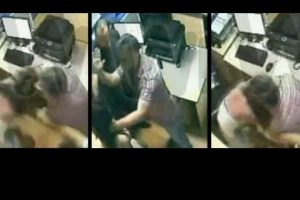 Kadına karakolda feci dayak