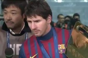 Japonlar Messi'yi g&ouml;rd&uuml;klerine inanmadılar