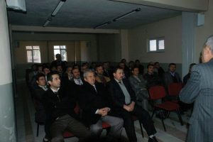 Din adamlarına afet konferansı