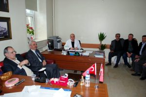 Zeytincilerden başhekim yardımcısına ziyaret